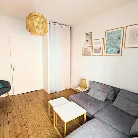 Le Cosy & Reposant, 3 Etoiles, 6p, 7 Min Ocean & Plage, *
